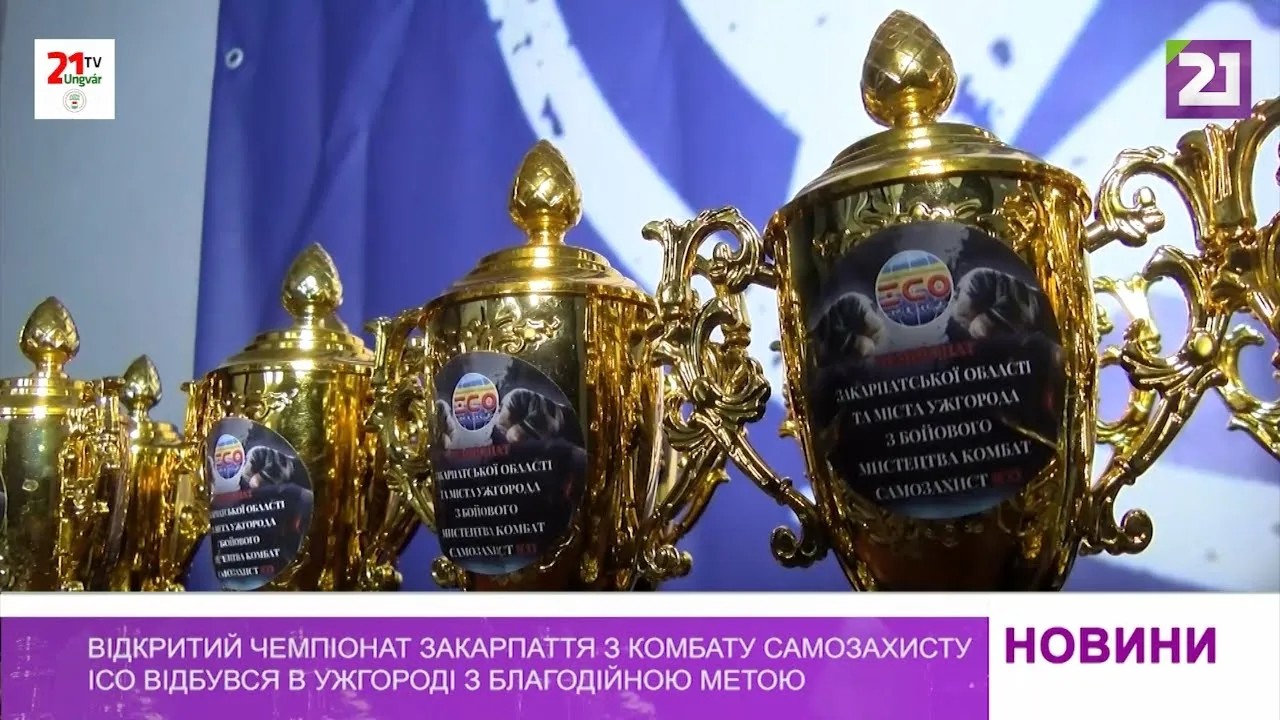 Відкритий чемпіонат Закарпаття з комбату самозахисту ІСО відбувся з благодійною метою