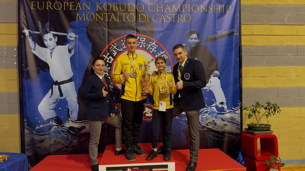 Іршавські спортсмени вибороли медалі на Чемпіонаті Європи з кобудо в Італії
